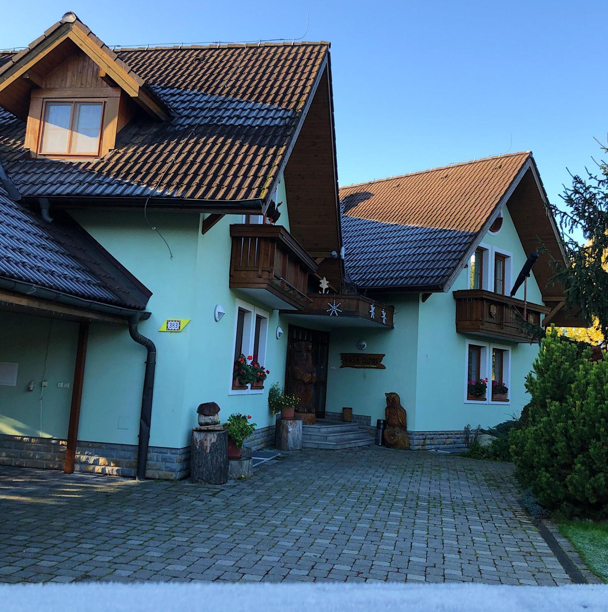 Villa Capri Vysoké Tatry 외부 사진